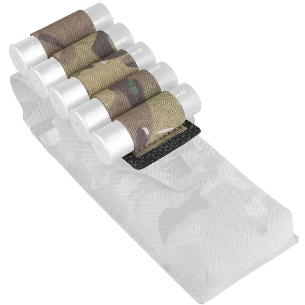 Tactical Elastic 5 Gauge Shell Holder MOLLE – Porte-cartouches pour Cartouches de Fusil BLACKBEARD OUTDOOR INDUSTRIES