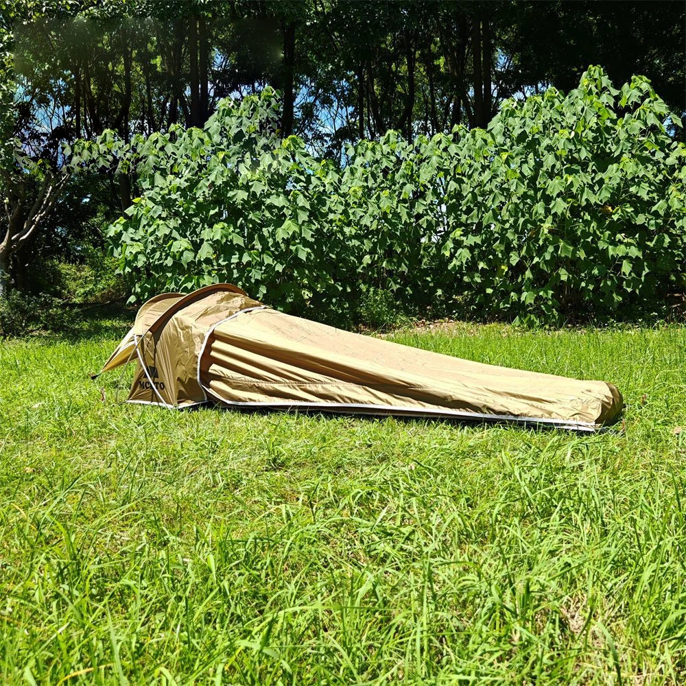 Tente Tunnel Ultralight 1 Personne – Imperméable PU3000/4000, Camping & Randonnée