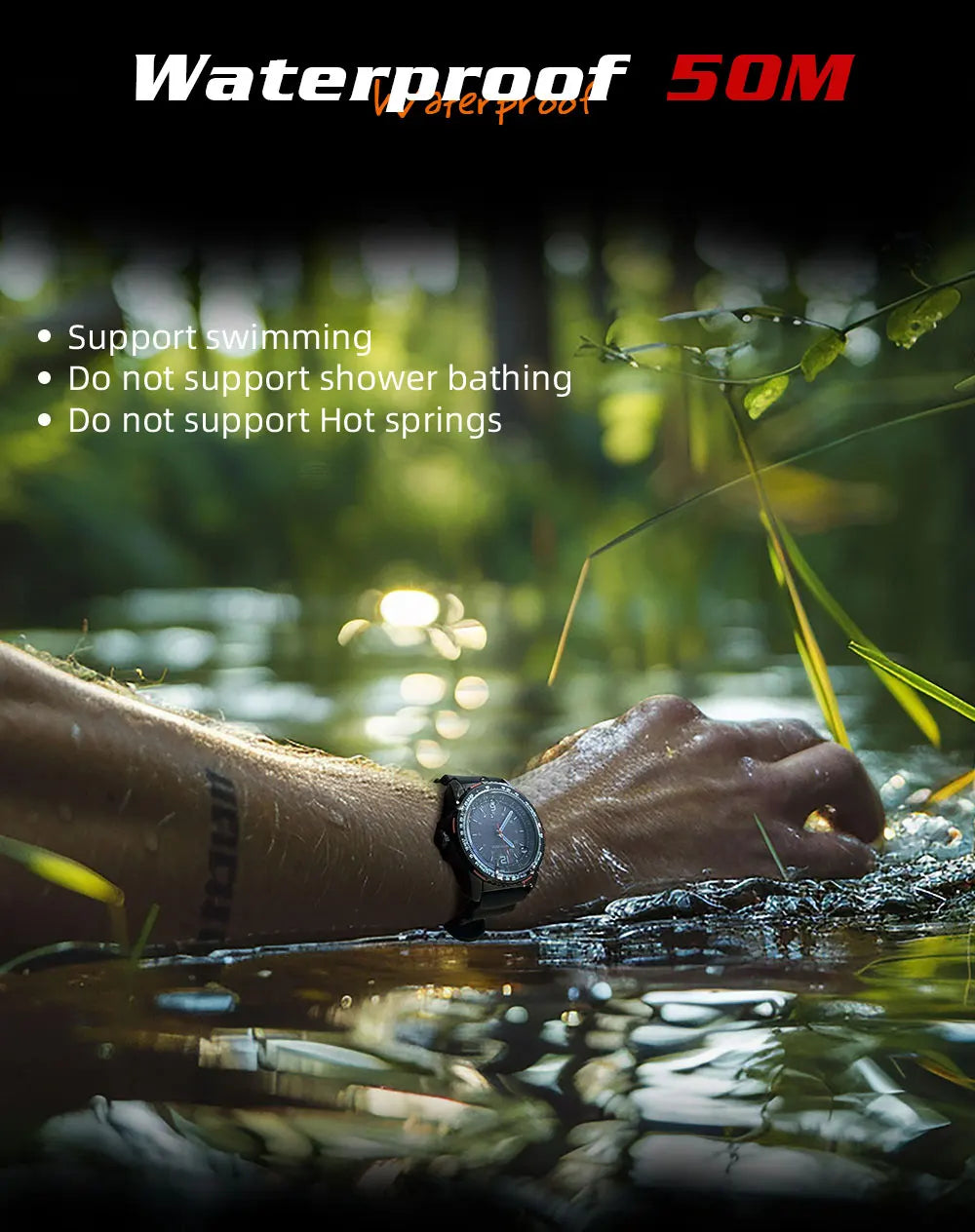 Montre Homme Digitale Militaire NORTH EDGE PHOTON – Sportive, Étanche 50M, Solaire et Lumineuse - BLACKBEARD OUTDOOR INDUSTRIES