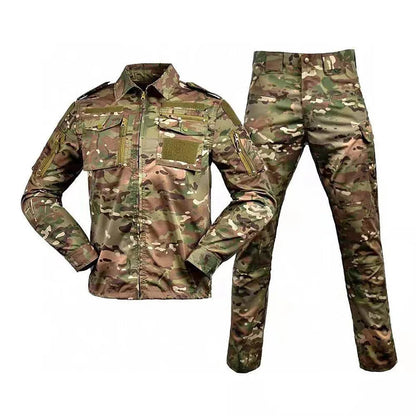 Uniforme Tactique BDU - Ensemble Camouflage avec Chemise et Pantalon | Vêtements de Randonnée, Chasse, Entraînement et Airsoft BLACKBEARD OUTDOOR INDUSTRIES