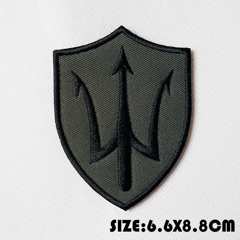 Patch Tactique Brodé SEALS DEVGRU NSWDG – Écusson Velcro Militaire
