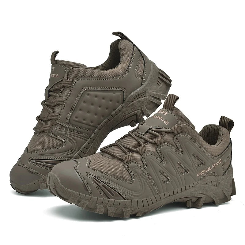 Baskets Tactiques Homme – Nylon Respirant, Coupe Large, Semelle Caoutchouc Antidérapante, Pointures 39-46