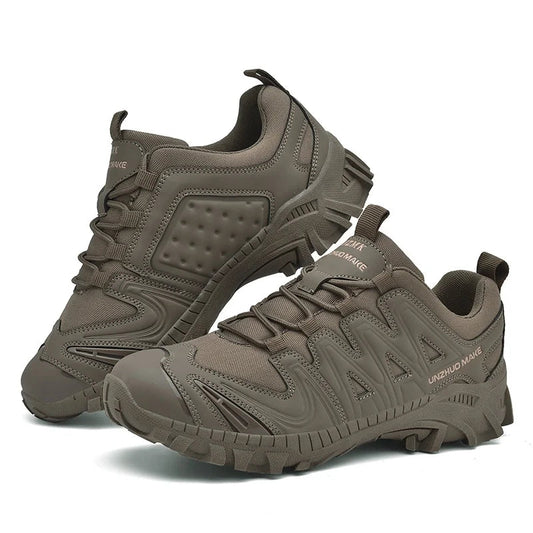 Baskets Tactiques Homme – Nylon Respirant, Coupe Large, Semelle Caoutchouc Antidérapante, Pointures 39-46