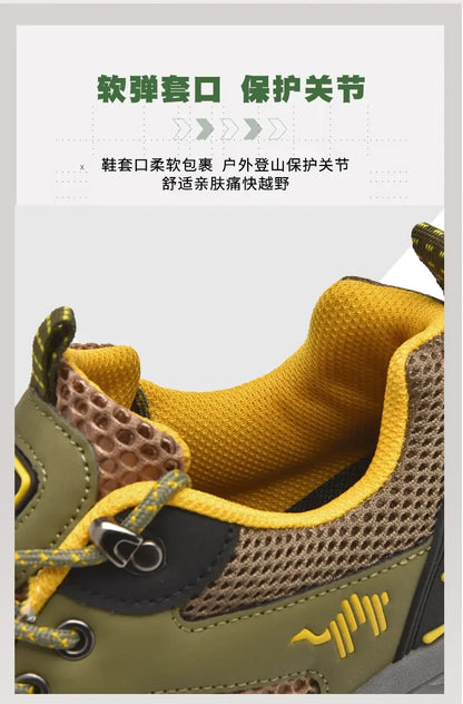 Chaussures de Randonnée Homme - Respirantes en Mesh, Légères et Résistantes - Chaussures de Sport pour Randonnée, Chasse et Activités Tactiques - BLACKBEARD OUTDOOR INDUSTRIES