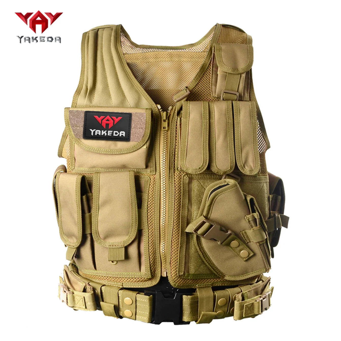 gilet d’intervention YAKEDA respirant renforcé - BLACKBEARD OUTDOOR INDUSTRIES
