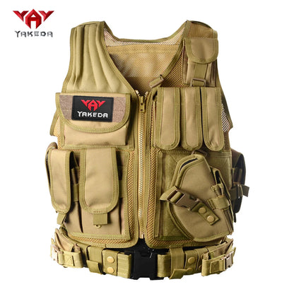gilet d’intervention YAKEDA respirant renforcé - BLACKBEARD OUTDOOR INDUSTRIES
