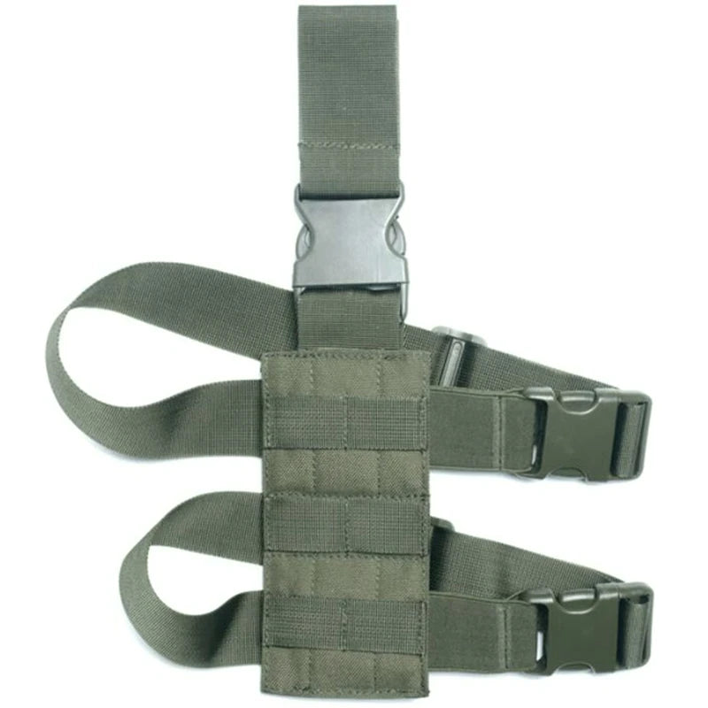 Plateforme Drop Leg MOLLE Universelle – Holster Cuisse Tactique + Ceinture Réglable