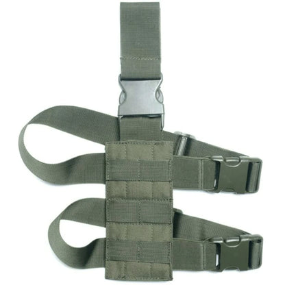 Plateforme Drop Leg MOLLE Universelle – Holster Cuisse Tactique + Ceinture Réglable