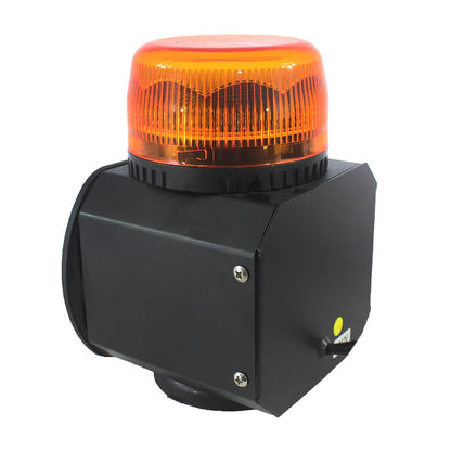 Feu de Signalisation LED Multifonction 8W avec Sirène de Police Française 40W et Amplificateur Klaxon, Base Magnétique, Étanche BLACKBEARD OUTDOOR INDUSTRIES