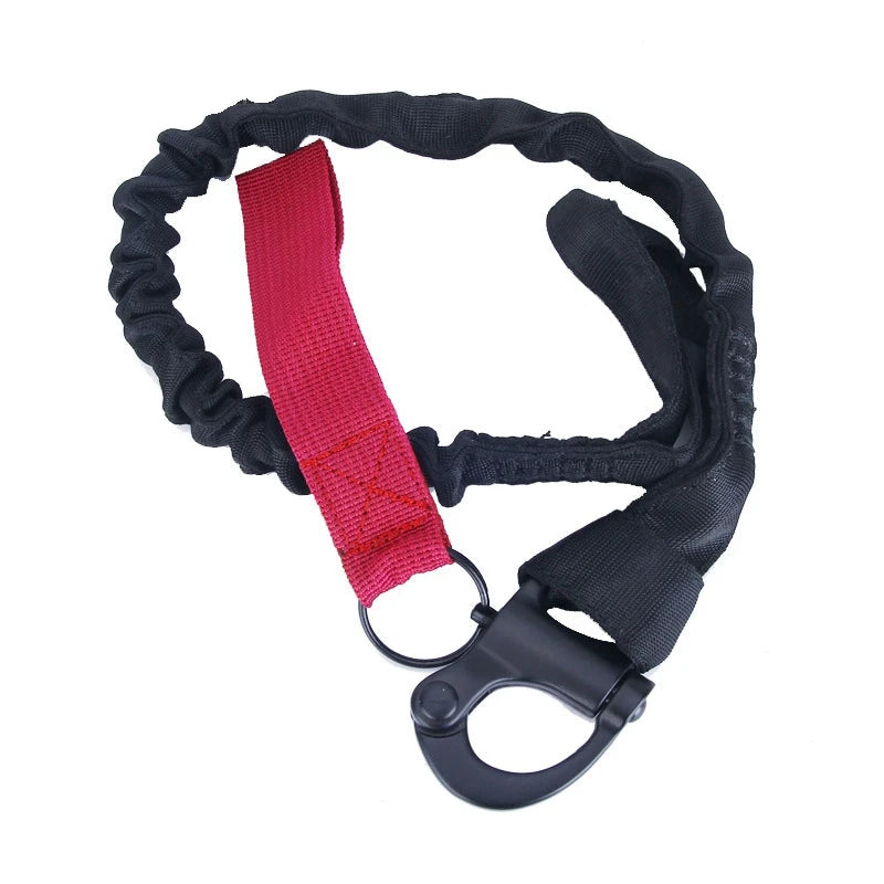 Sangle de Fusil de Chasse Multifonction – Sling Tactique en Nylon avec Crochet Métallique et Corde à Libération Rapide BLACKBEARD OUTDOOR INDUSTRIES