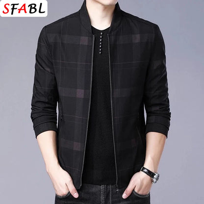 Veste Blazer Homme Business Casual – Coupe Ample, Col Rabattu, Fermeture Éclair | Printemps Été - BLACKBEARD OUTDOOR INDUSTRIES