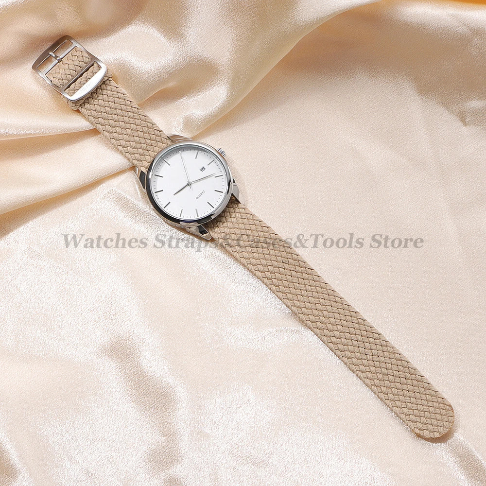 Bracelet de Montre en Toile Nylon Tissée – Compatible avec Omega, Seiko, Samsung, Huawei et Autres Montres - BLACKBEARD OUTDOOR INDUSTRIES