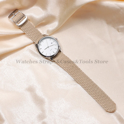 Bracelet de Montre en Toile Nylon Tissée – Compatible avec Omega, Seiko, Samsung, Huawei et Autres Montres - BLACKBEARD OUTDOOR INDUSTRIES