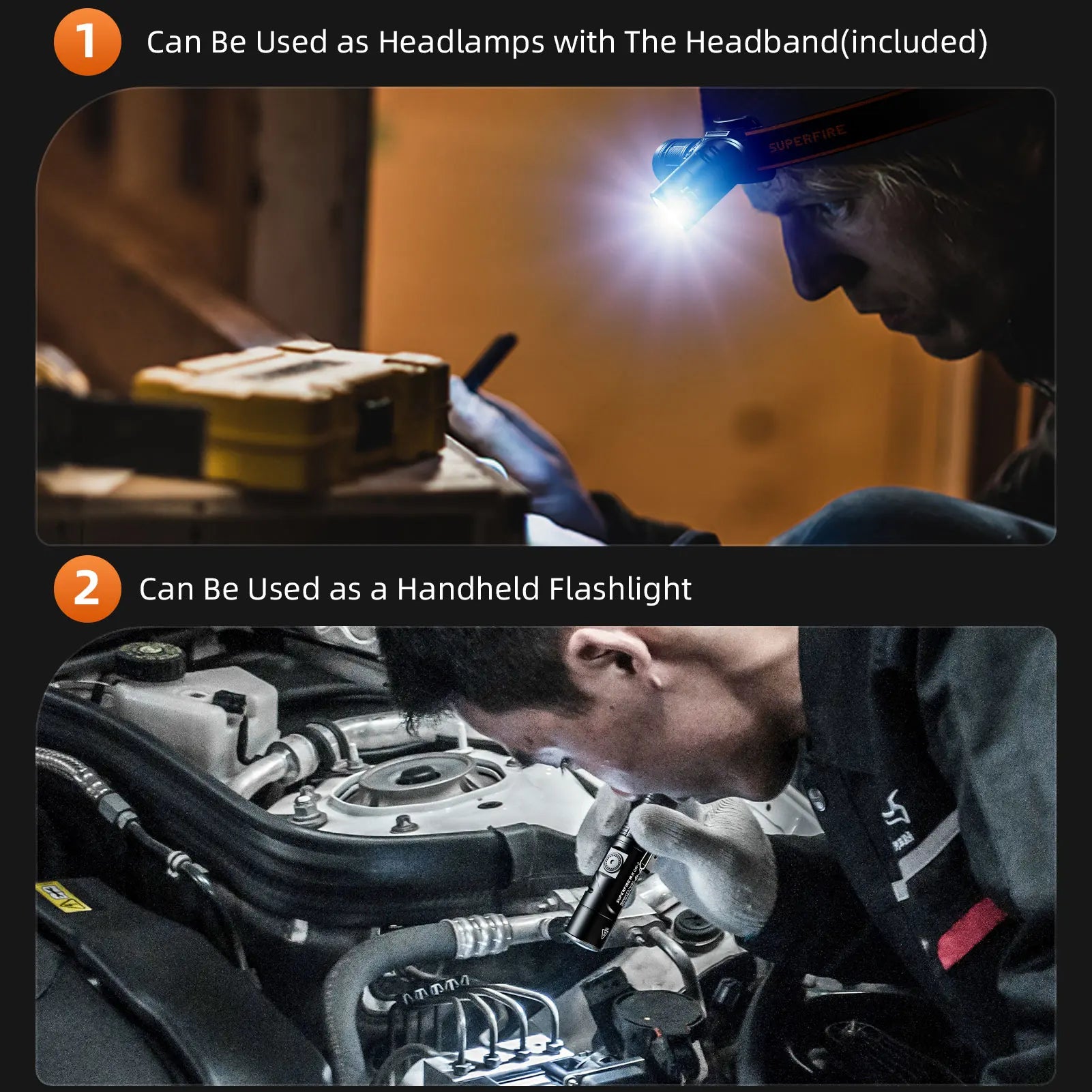 SUPERFIRE G19-S LED COB Ma boutique