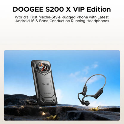 Smartphone Incassable 5G 10100mAh 512Go Android 16 DOOGEE S200