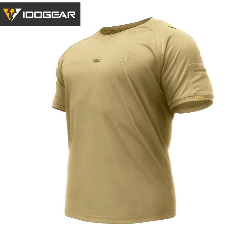 T-shirt tactique IDOGEAR respirant été sport quick dry - BLACKBEARD OUTDOOR INDUSTRIES