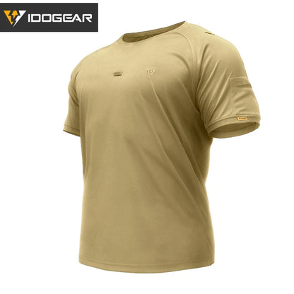 T-shirt tactique IDOGEAR respirant été sport quick dry - BLACKBEARD OUTDOOR INDUSTRIES