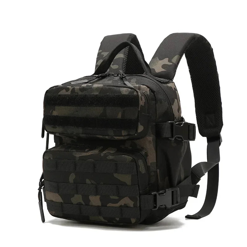 Mini sac à dos tactique femme 9 L avec porte-bouteille