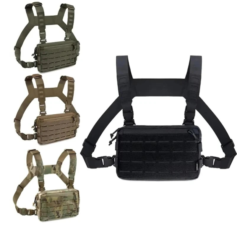 Sac Tactique pour Épaule Molle en Nylon 1000D – Poche Airsoft, Sac de Camping, Sac de Randonnée EDC, Sac de Chasse et Pêche BLACKBEARD OUTDOOR INDUSTRIES