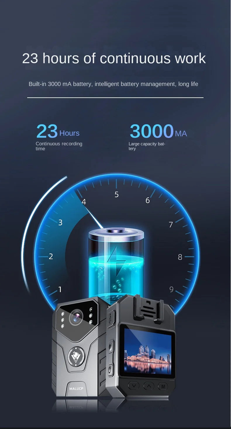 4K Digtal Body Camera Waterproof 1080P Infrared Night Vision Ma boutique