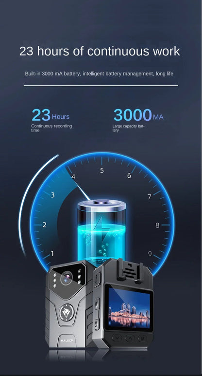 4K Digtal Body Camera Waterproof 1080P Infrared Night Vision Ma boutique