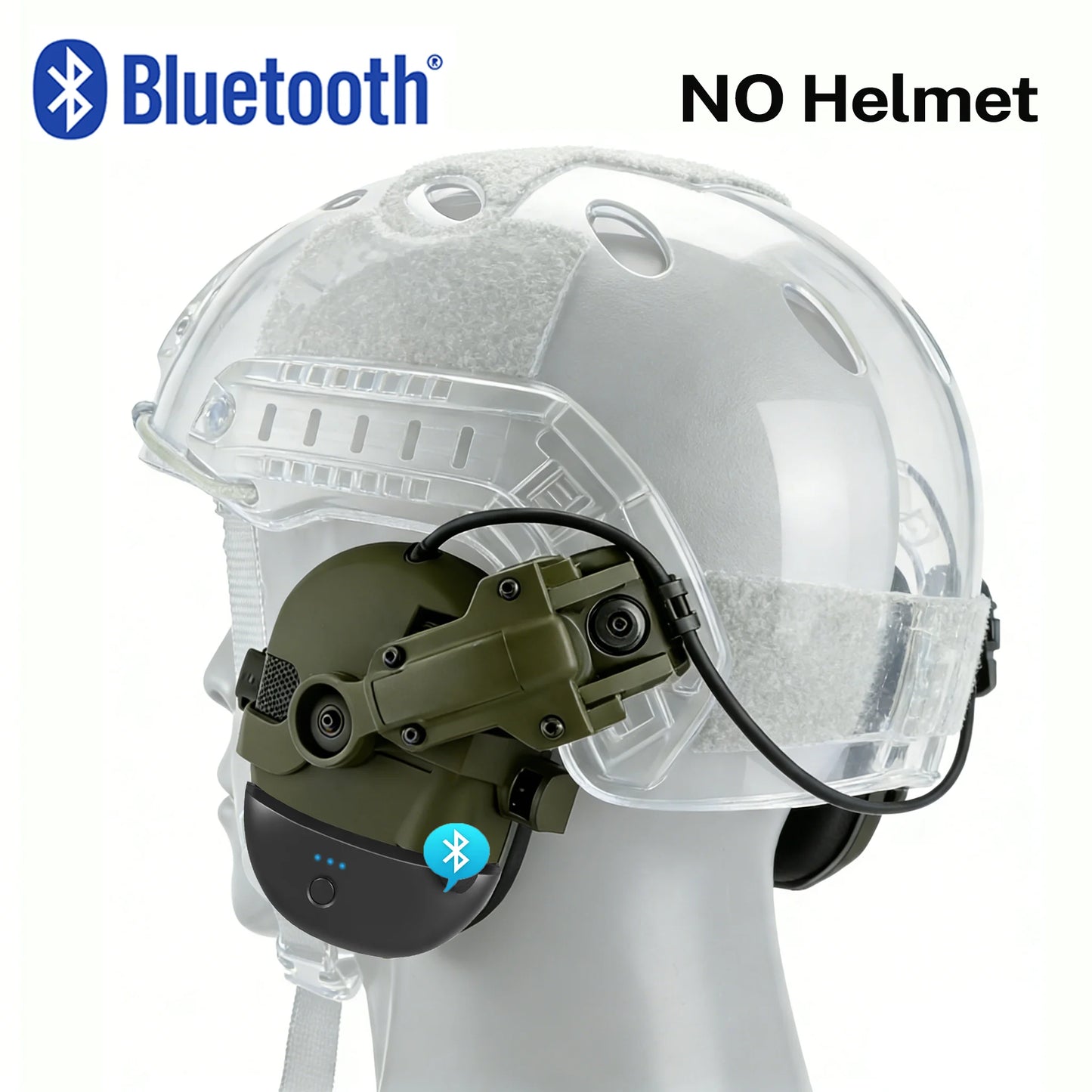 Casque Anti-bruit Électronique Tactique – Protection Auditive Chasse & Tir