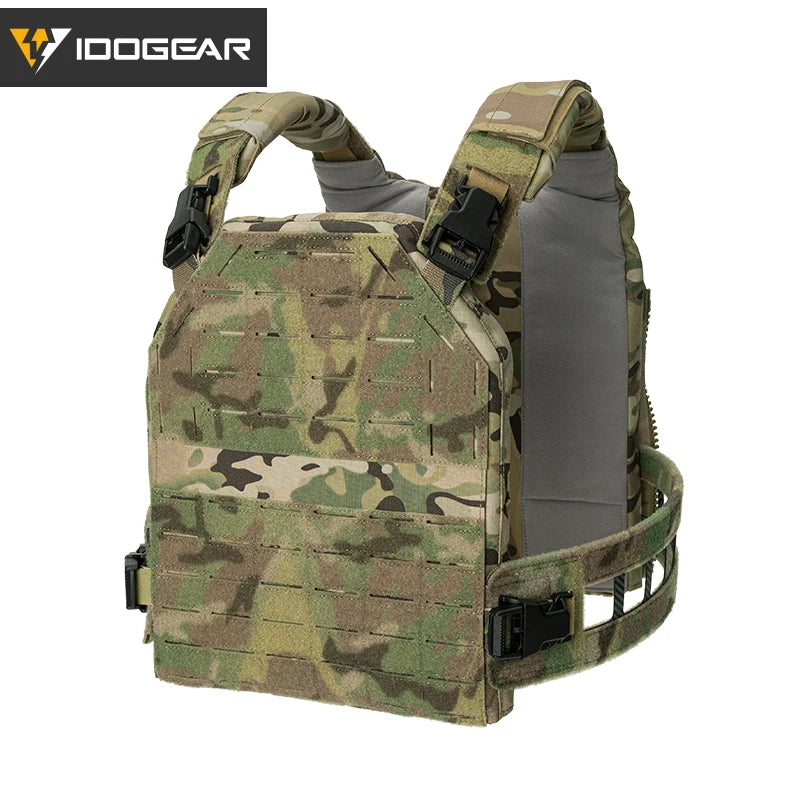 Gilet tactique IDOGEAR quick release laser cut léger MOLLE - BLACKBEARD OUTDOOR INDUSTRIES
