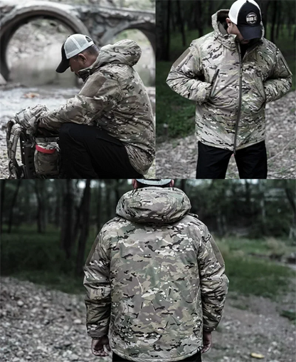 Manteau Tactique Coupe-Vent Hiver - Imperméable et Chaud