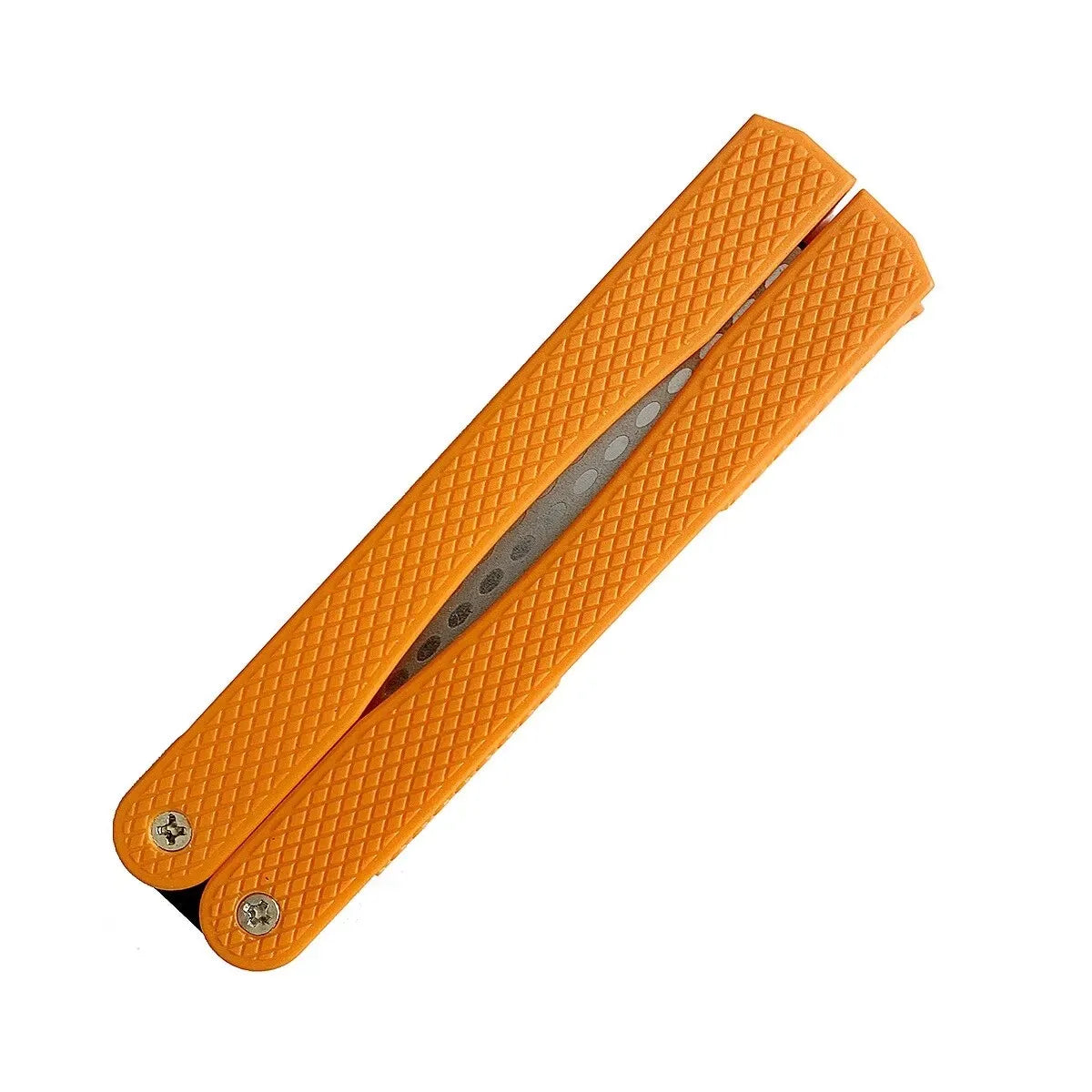 Pierre à Aiguiser Portable Double Face 400/600 - Aiguiseur Couteau Pliant & Outdoor