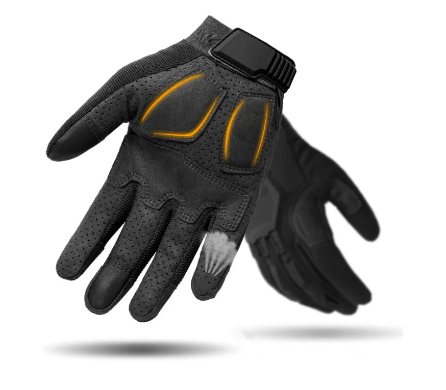 Gants Tactiques Plein Doigt Tactile – Airsoft Paintball Tir Randonnée Police