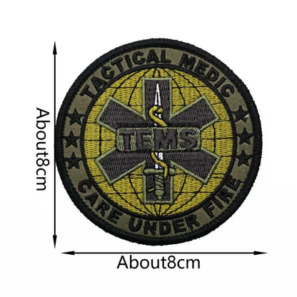 Patch Médical Tactique Brodé - BLACKBEARD OUTDOOR INDUSTRIES