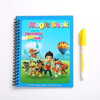 Livre magique de peinture à l'eau Paw Patrol enfants Ma boutique
