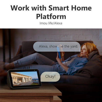 IMOU Cruiser SE+ 5MP | Caméra PTZ Extérieure Wi-Fi 360° | Vision Nocturne Couleur | Audio Bidirectionnel | Détection Humaine | IP66 Ma boutique
