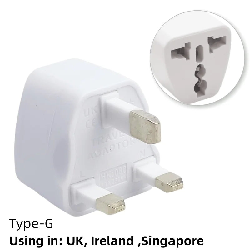 Universal AU UK US EU Plug Adapter – Adaptateur de Voyage Multi-Prises - BLACKBEARD OUTDOOR INDUSTRIES