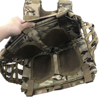 Porte plaque tactique leger MOLLE ajustable outdoor airsoft - BLACKBEARD OUTDOOR INDUSTRIES
