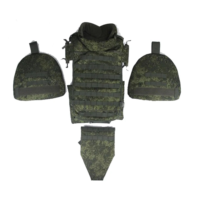 Gilet Tactique Réplique Russe 6B45 EMR – Camouflage Protection Épaules CS & Outdoor