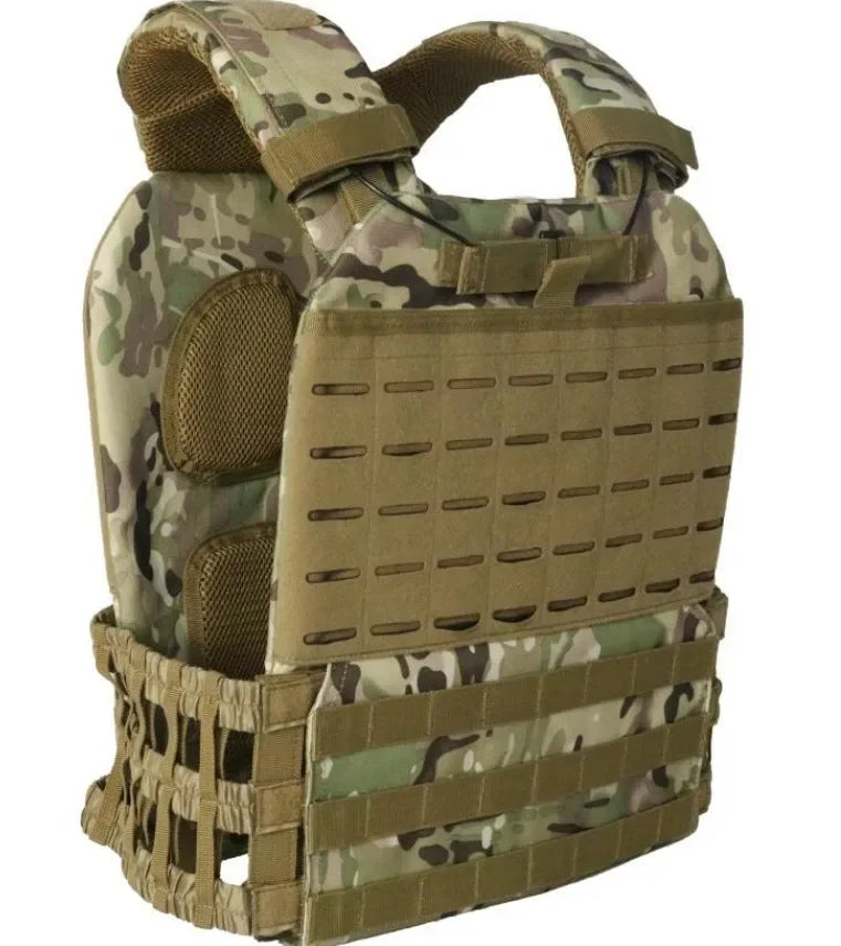 Porte plaque tactique leger MOLLE ajustable outdoor airsoft - BLACKBEARD OUTDOOR INDUSTRIES