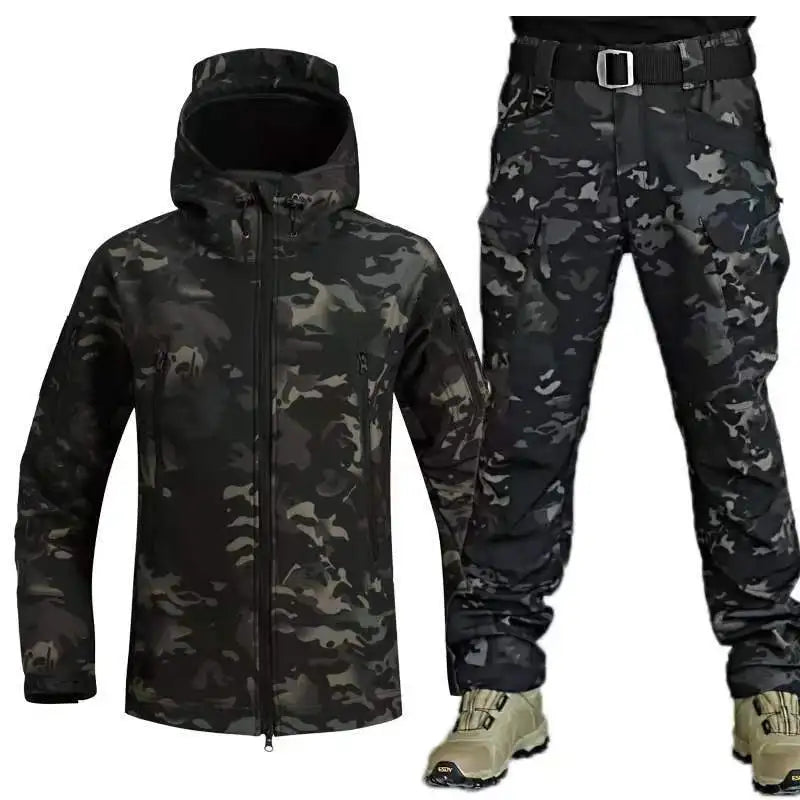 Tenue tactique Sharkskin camouflage imperméable - BLACKBEARD OUTDOOR INDUSTRIES