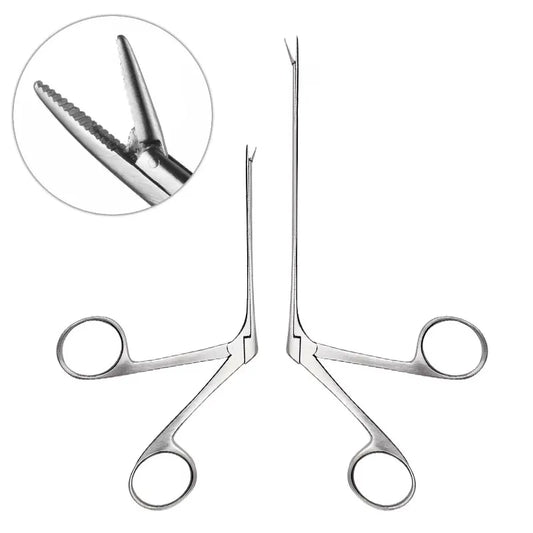 Pince Crocodile ORL Hartmann – Nettoyage Cérumen & Débridement Conduit Auditif (Courte / Longue)