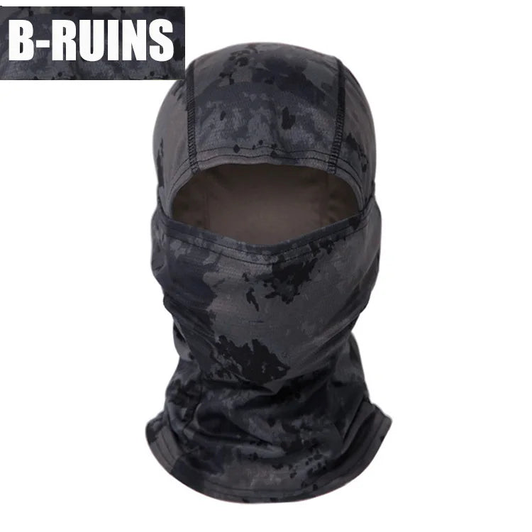 Cagoule Tactique Full Face Multicam – Masque Camouflage Respirant