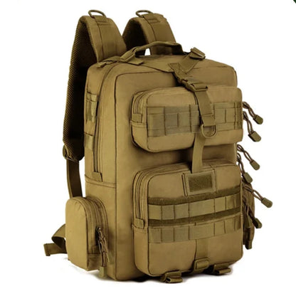 Sac à Dos Tactique PROTECTOR PLUS 30L Nylon 1000D MOLLE – Imperméable | Randonnée, Chasse, Camping | 3 Coloris