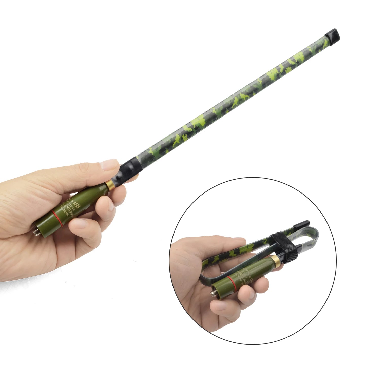 Antenne Tactique Pliante SMA-Femelle – VHF/UHF Dual Band 144/430MHz - BLACKBEARD OUTDOOR INDUSTRIES