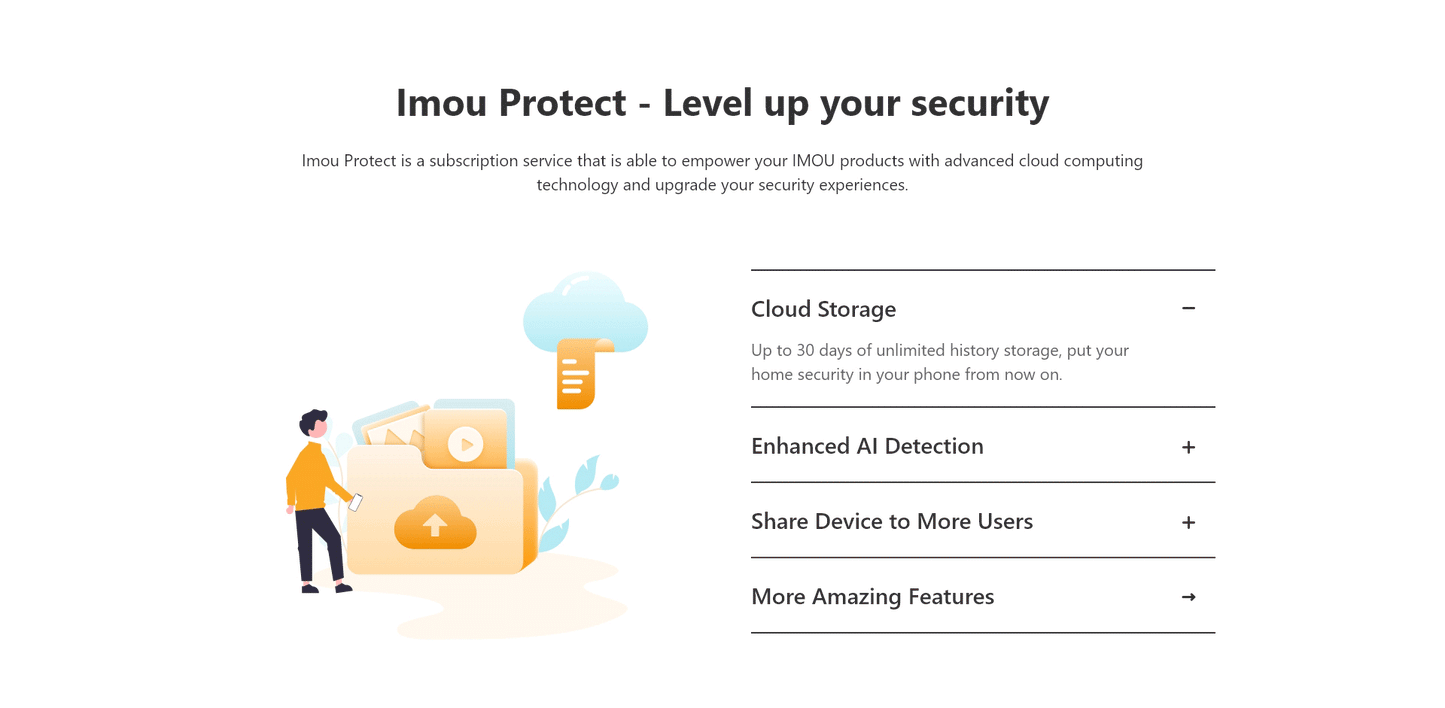 IMOU Ranger 2C 2MP – Caméra de Surveillance WiFi Intérieure à 360° | Babyphone | Détection Humaine | Audio Bidirectionnel | Vision Nocturne Ma boutique