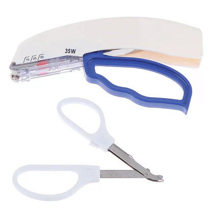 Agrafeuse Cutanée Chirurgicale + Retire-Agrafes – Dispositif de Suture | Formation Médicale & TCCC