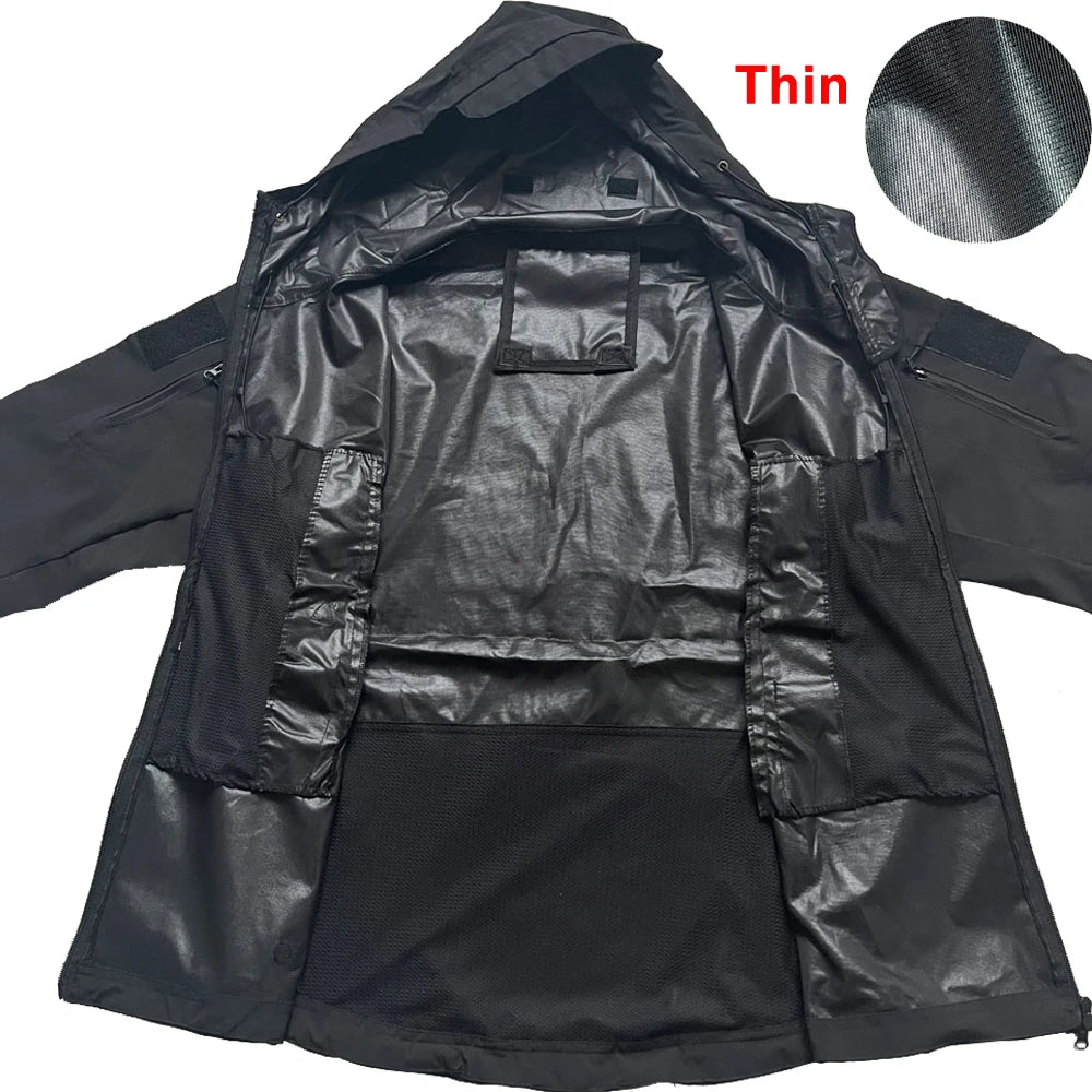 Veste Tactique Militaire Homme – Shark Skin Soft Shell - BLACKBEARD OUTDOOR INDUSTRIES