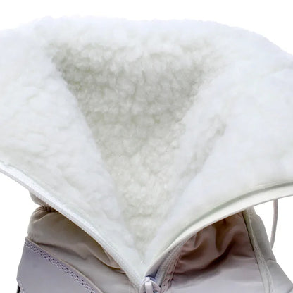 Bottes d'hiver fourrées à plateforme, modèle 686
