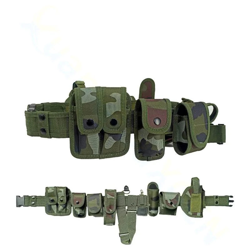 Ensemble Ceinture Tactique Modulaire + Sacoche Hip Pack Multi-Poches