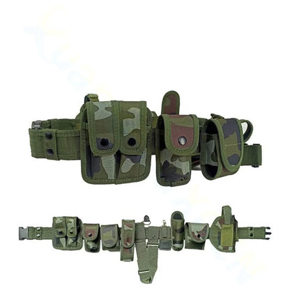 Ensemble Ceinture Tactique Modulaire + Sacoche Hip Pack Multi-Poches