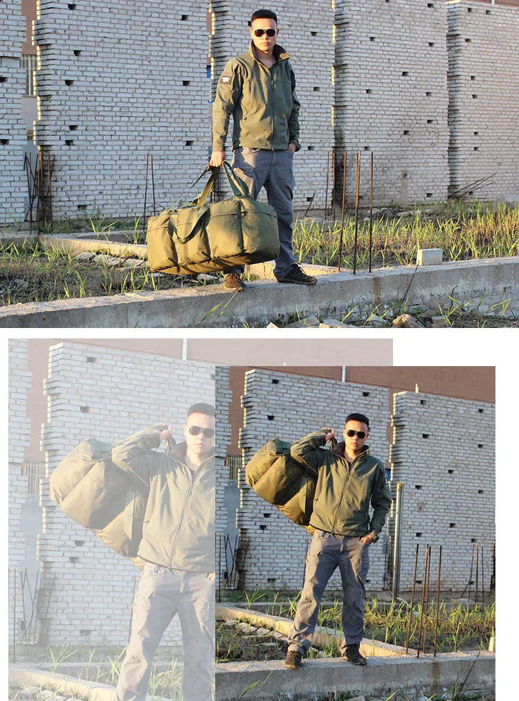 Sac à Dos Super Grand Volume 100L - Imperméable - Camping, Randonnée, Voyage - Unisexe - BLACKBEARD OUTDOOR INDUSTRIES