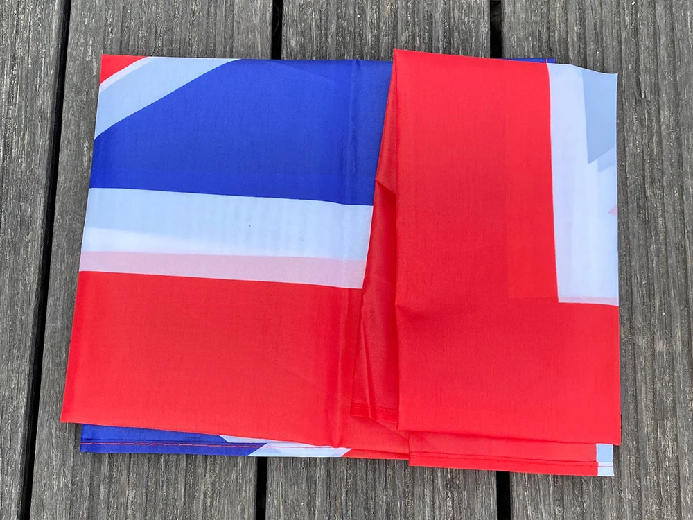 Drapeau du Royaume-Uni (Union Jack) 90x150 cm – Bannière en Polyester pour Décoration BLACKBEARD OUTDOOR INDUSTRIES